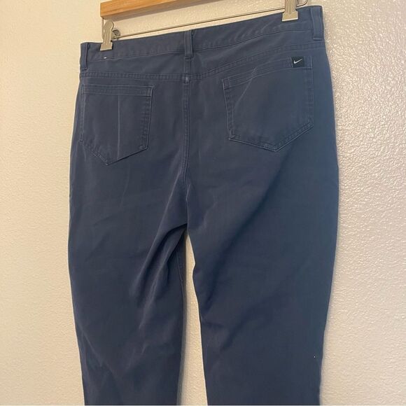 Nike Women's Slim Fit Navy Blue Golf Pants Style BV6081-451 10 M - Picture 4 of 13